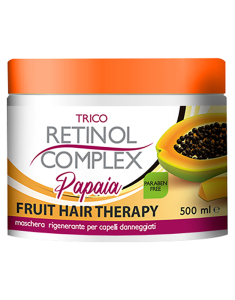 Masca Par Therapia Fructelor cu Papaya Pentru Par Deteriorat Antimatreata 8057190172095